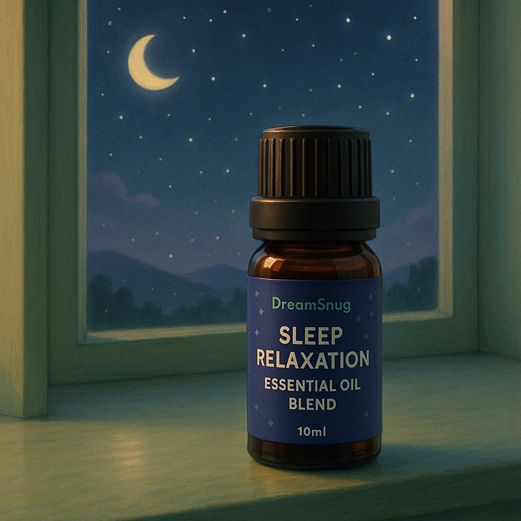 DreamSnug sleep relaxation essential oil Australia — pure natural blend for deep calm and restful nights